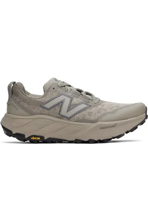 New Balance Baskets Hierro v9 beiges à semelle intercalaire en Fresh Foam X