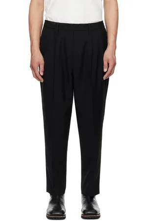 N. HOOLYWOOD Pantalon fuselé ample noir