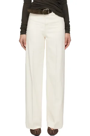 Totême Jean ample blanc cassé