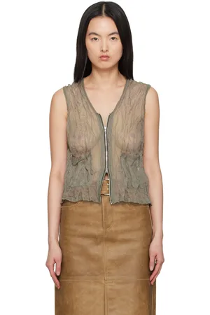 OUR LEGACY Veste Crush taupe