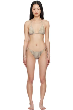 Serapis Bikini Piraeustruck beige à motif de bâches