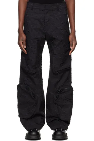 HELIOT EMIL Pantalon cargo Ventifact noir