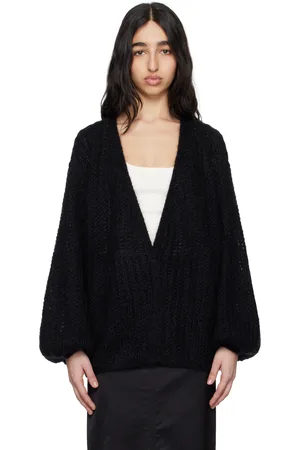 Totême Cardigan bouffant noir