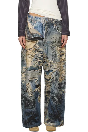 Acne Studios Jean très ample 2023 bleu
