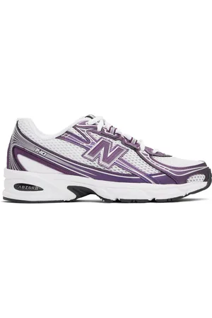 New Balance Baskets 740 blanc et mauve