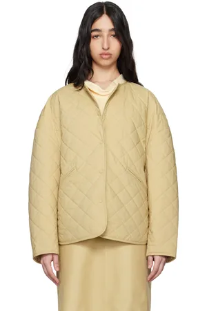 Totême Blouson matelassé beige