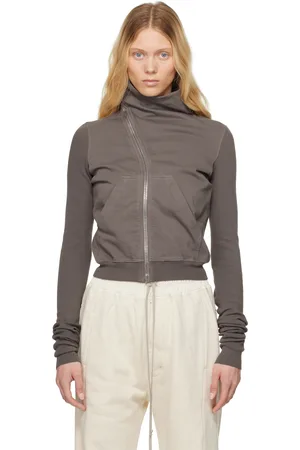 Rick Owens Pull molletonné Mountain gris - Hollywood