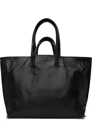 Kassl Editions Cabas noir en cuir
