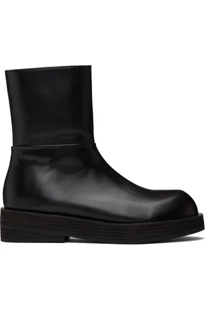 Coor Bottines noires à bout rond