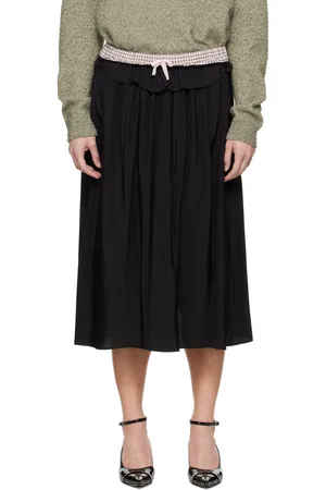 Maison Margiela Jupe midi Anonymity Of The Lining noire
