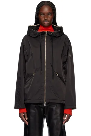 Moncler Blouson Cassiopea noir à capuche