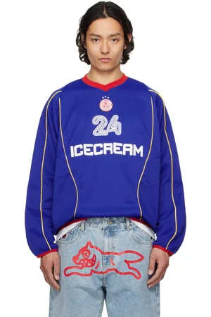 ICECREAM T-shirt à manches longues de style maillot de soccer 
