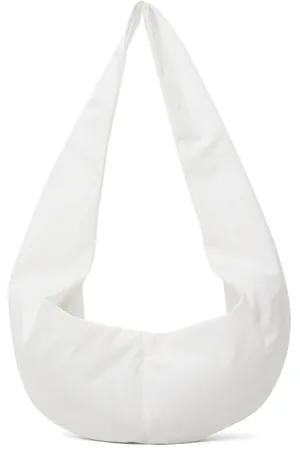 GABRIELA COLL GARMENTS Petit sac à bandoulière No.297 blanc en canevas