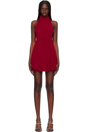 Mirror Palais Robe courte Christy Supermodel rouge