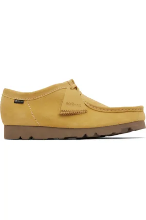 Clarks Derbys Wallabee brun clair en GORE-TEX®