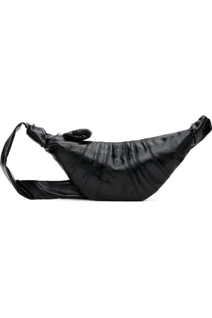 LEMAIRE Petit sac Croissant noir