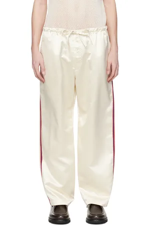 BODE Pantalon de pyjama Redtail blanc cassé