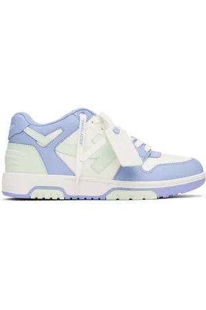 OFF-WHITE Baskets Out Of Office bleu et blanc cassé