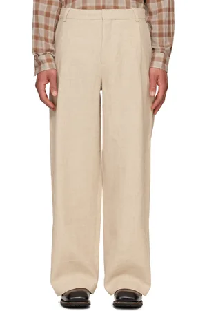 Holzweiler Pantalon Alex beige à plis