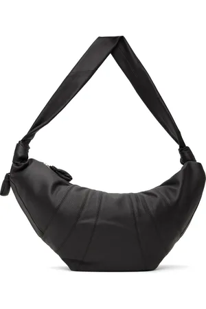 LEMAIRE Grand sac Croissant brun