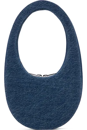 COPERNI Mini sac bleu en denim - Swipe