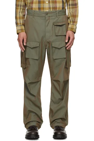 ENGINEERED GARMENTS Pantalon cargo FA kaki
