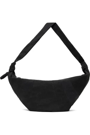 LEMAIRE Très grand sac Croissant noir