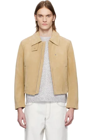 KARMUEL YOUNG Blouson deux façons en suède à poches