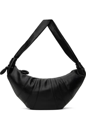 LEMAIRE Grand sac Croissant noir