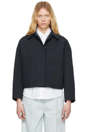 A.P.C. Blouson Bianca bleu marine