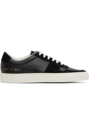 COMMON PROJECTS Baskets BBall noires en suède et en cuir