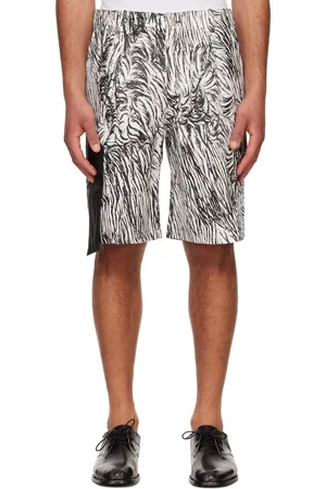 Olly Shinder Short Gardiner blanc et noir