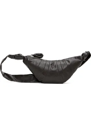 LEMAIRE Petit sac Croissant taupe