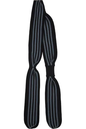 Kiko Kostadinov Écharpe Solix noir et gris