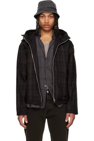 OUR LEGACY Blouson Riviera noir et brun