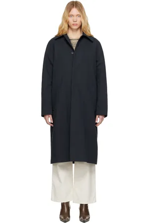 A.P.C. Trench Mac Eduoard bleu marine
