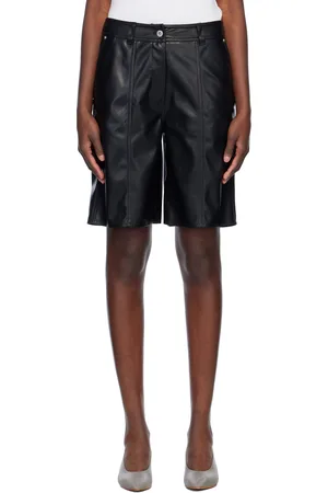 Stand Studio Short Julieta noir en cuir synthétique