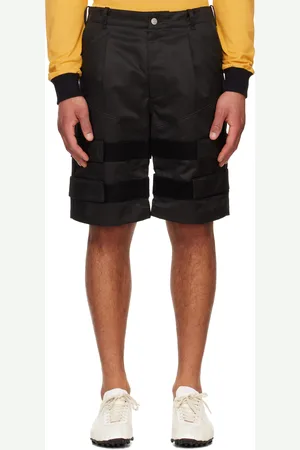 Olly Shinder Short noir à patte coulissante