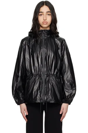 Mackage Imperméable Isha noir à manches bouffantes