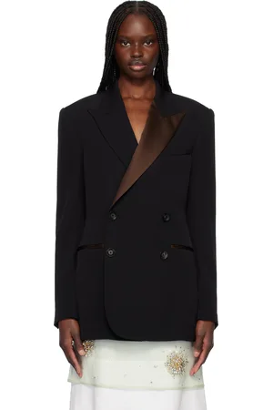WALES BONNER Veston de smoking Rise noir