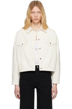 A.P.C. Blouson Cally blanc cassé