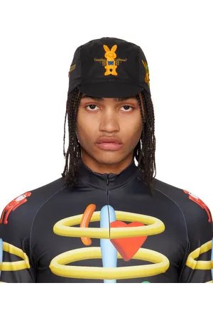 WALTER VAN BEIRENDONCK Casquette de vélo Toyterror noire