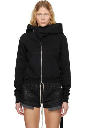 Rick Owens Pull à capuche Mountain noir - Hollywood