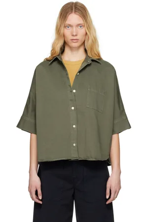 Citizens of Humanity Chemise Claire Origami kaki - HUMANITY