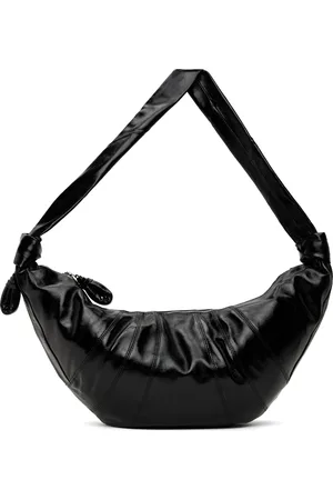 LEMAIRE Grand sac Croissant noir