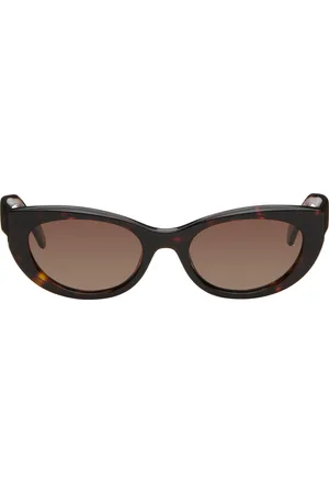 ANINE BING Lunettes de soleil Cannes brunes