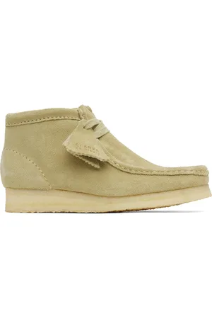 Clarks Bottes Wallabee beiges