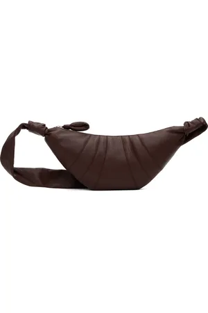LEMAIRE Petit sac Croissant bourgogne