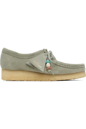 Clarks Derbys Wallabee gris