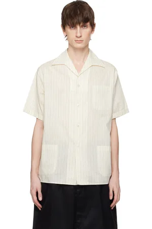 Maison Margiela Chemise à manches courtes beige